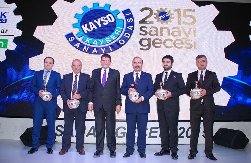 2015 SANAYİ GECESİNDE  2.ÖDÜLÜMÜZÜ  ALDIK